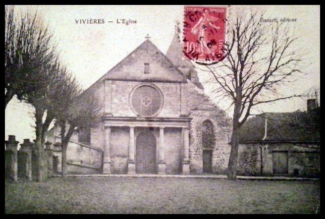 L'église de Vivières