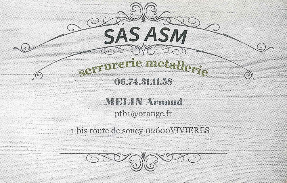 SAS ASM - Arnaud Melin